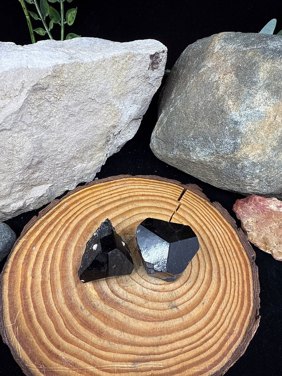 Thumbnail: Rare Natural Namibian Black Tourmaline - 1