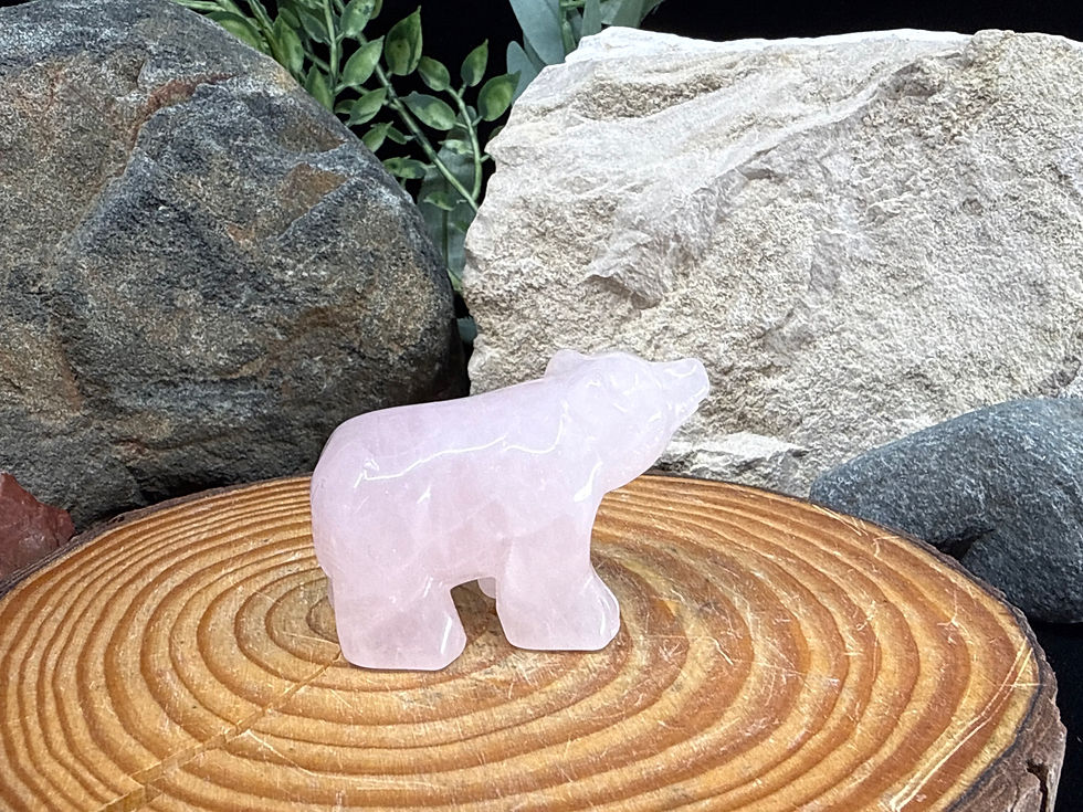Thumbnail: Rose Quartz Bear