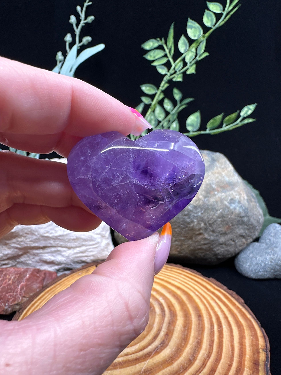 Thumbnail: Amethyst Polished Heart