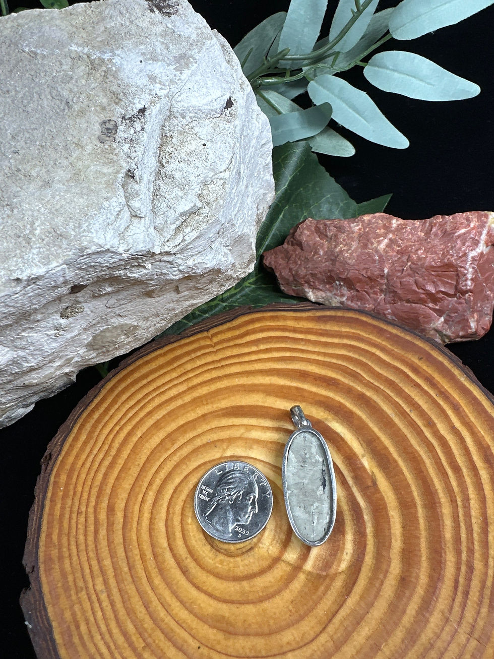 Thumbnail: Pyrite Rough/Raw Sterling Silver Pendant - 1