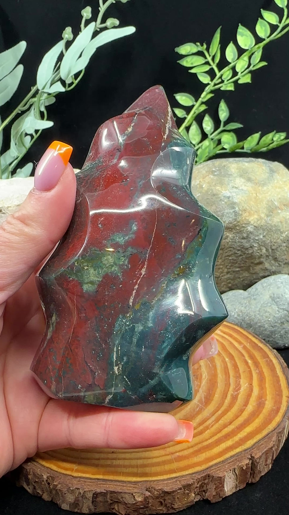 Thumbnail: Ocean Jasper Polished Flame - 5