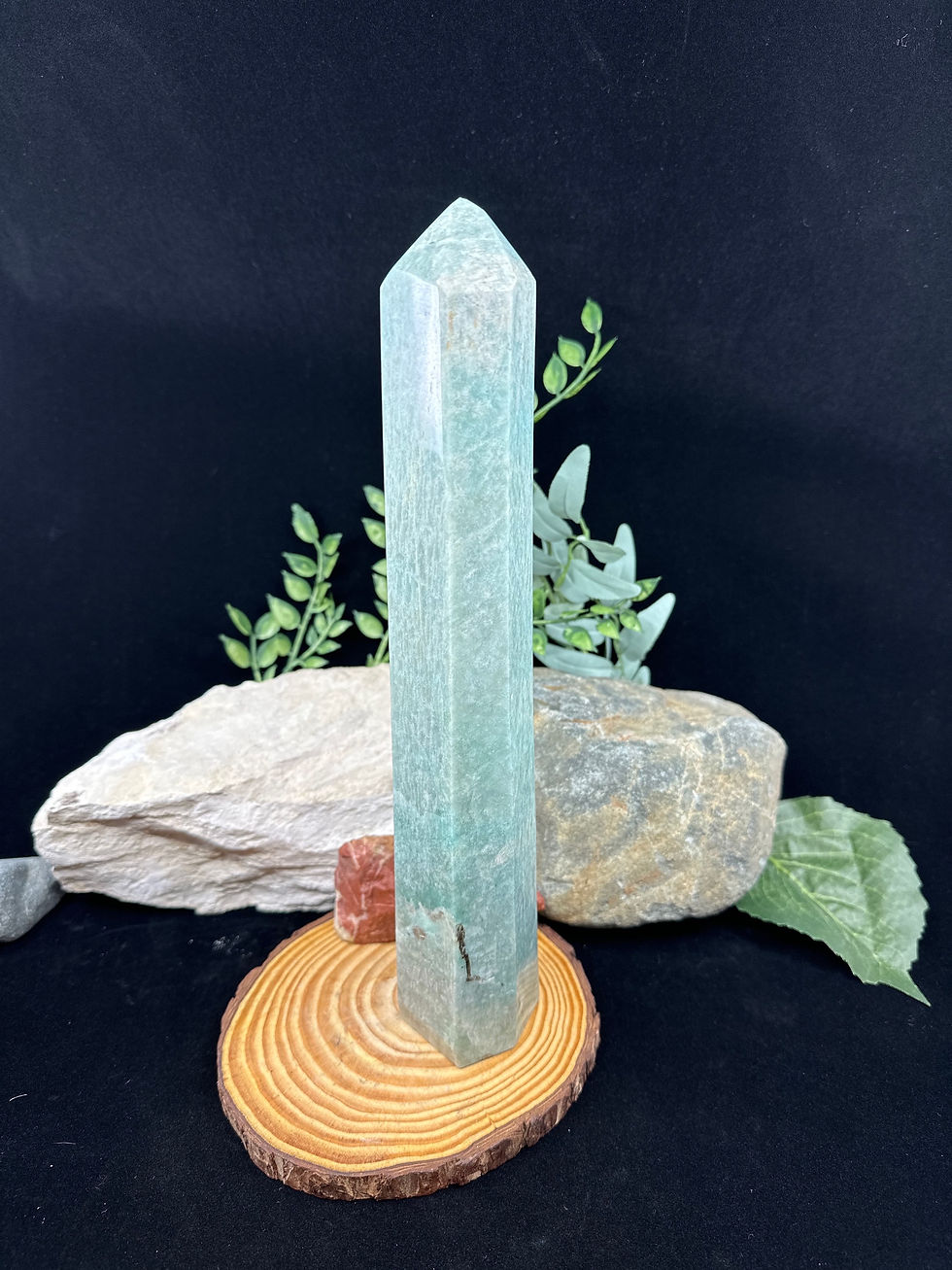 Thumbnail: Amazonite Polished Tower Point - 3