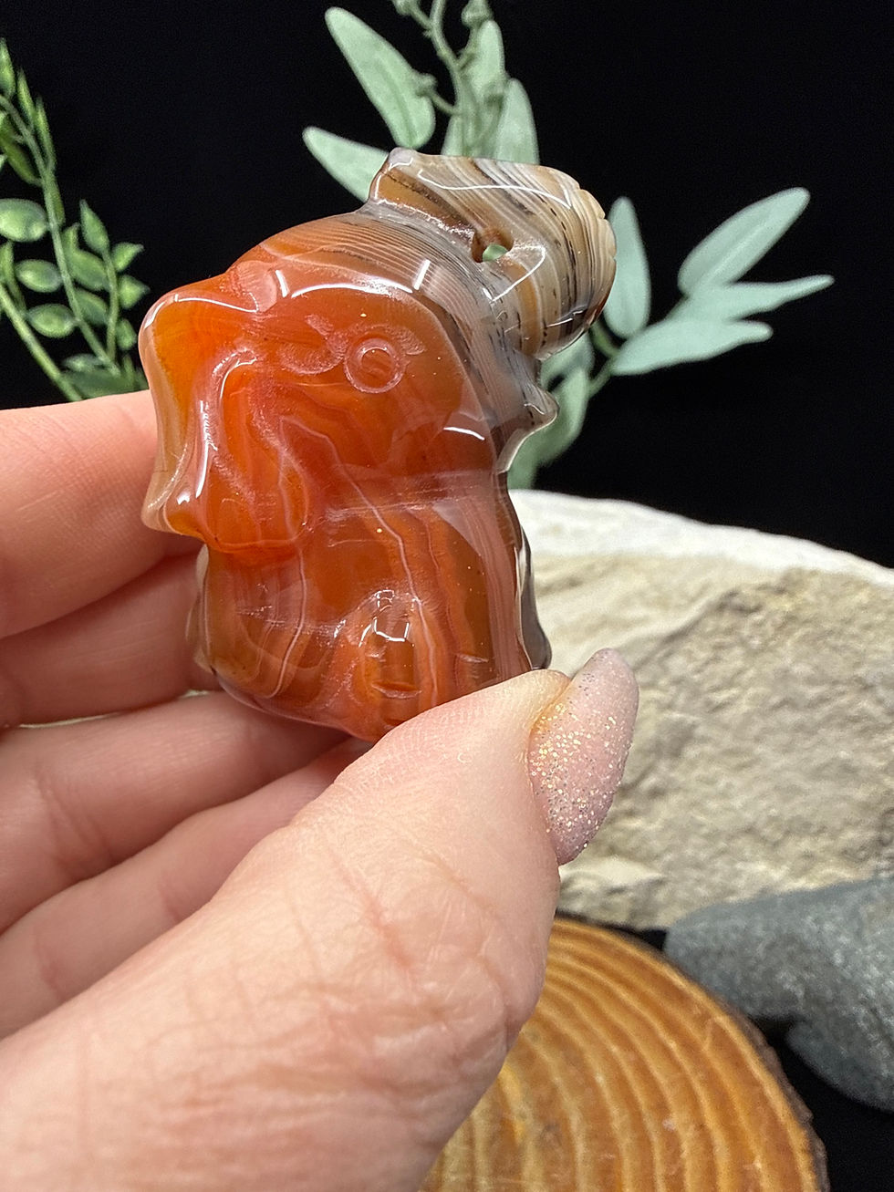 Thumbnail: Carnelian Elephant - 3