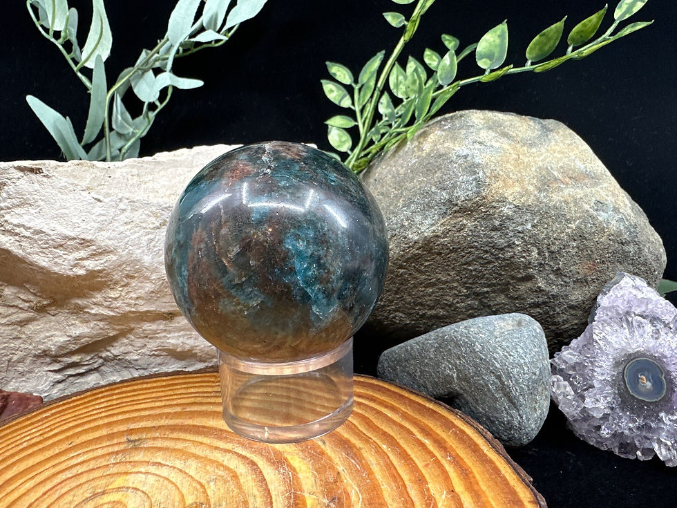 Thumbnail: Blue Apatite Sphere