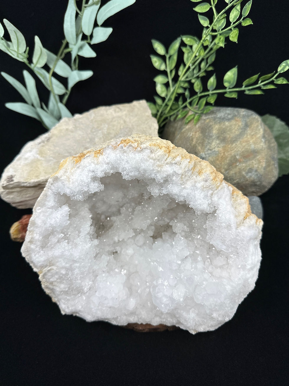 Thumbnail: Druzy Quartz Geode Specimen