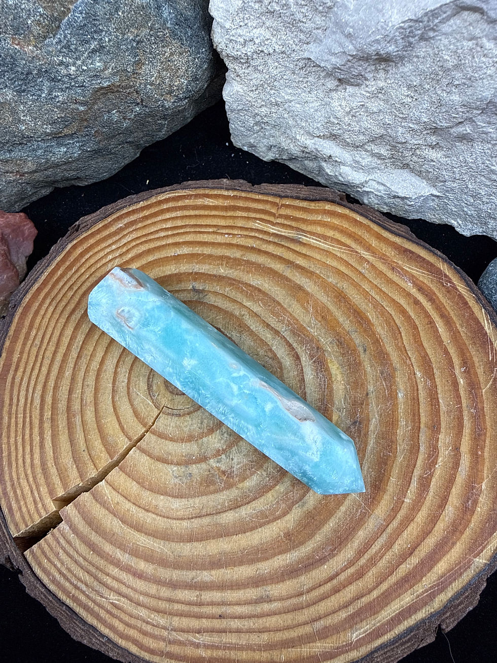 Thumbnail: Hemimorphite Druzy Tower Point - 7