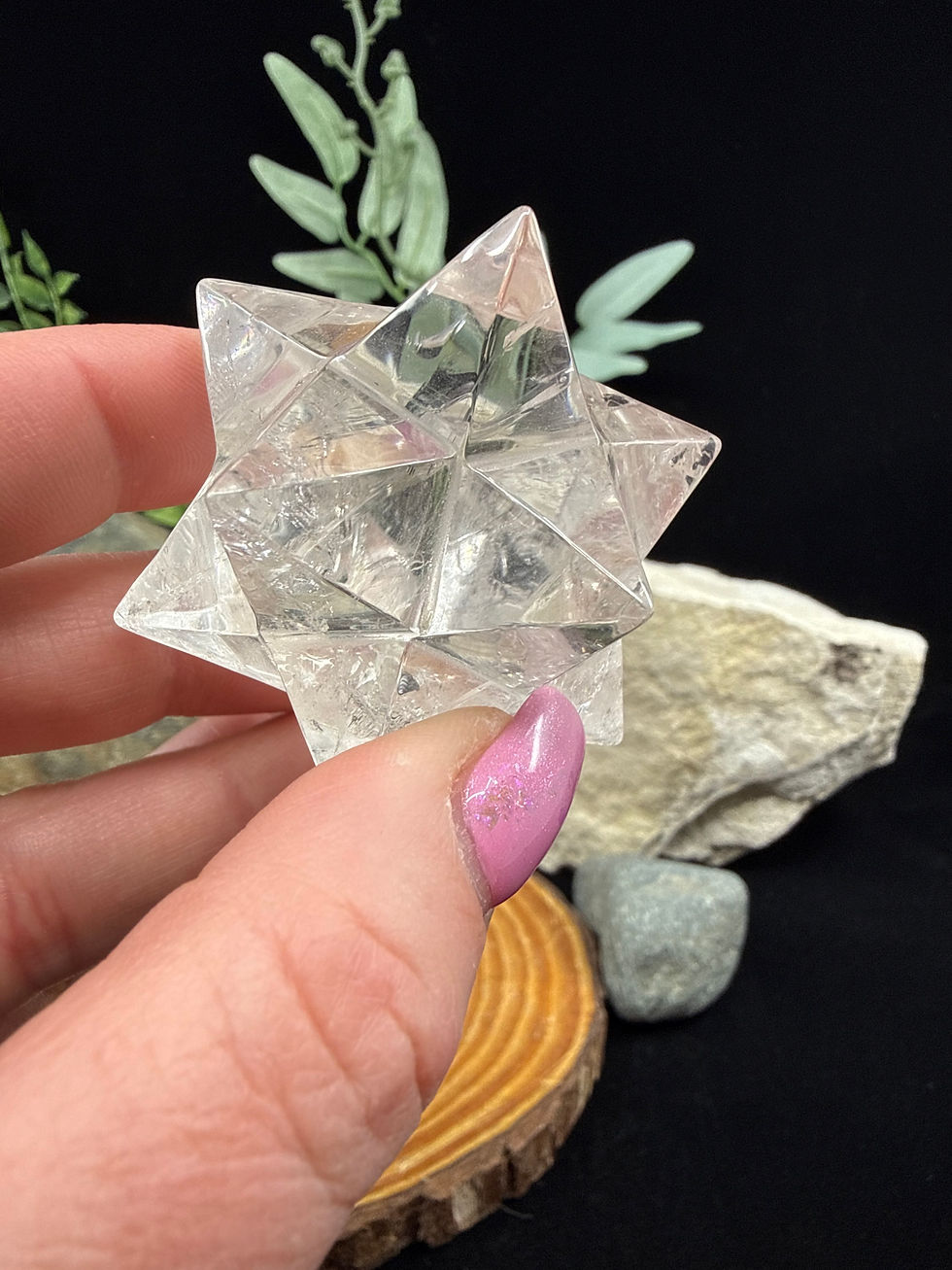 Thumbnail: Clear Quartz Merkaba