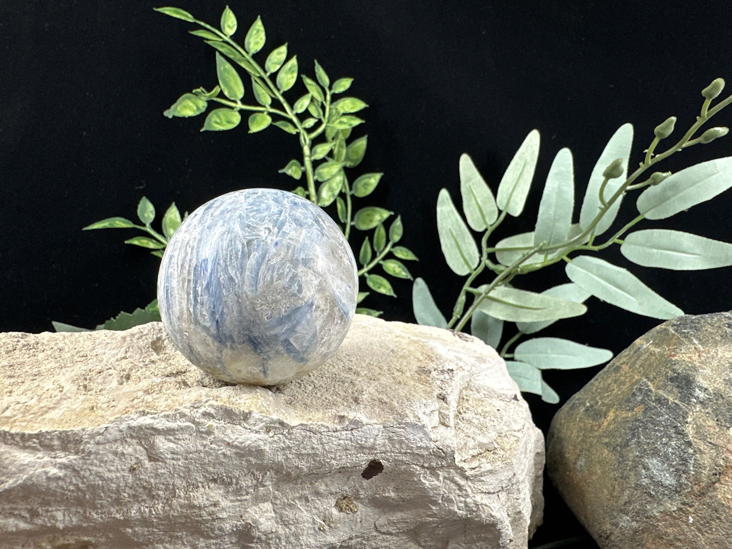 Blue Calcite Sphere - Small