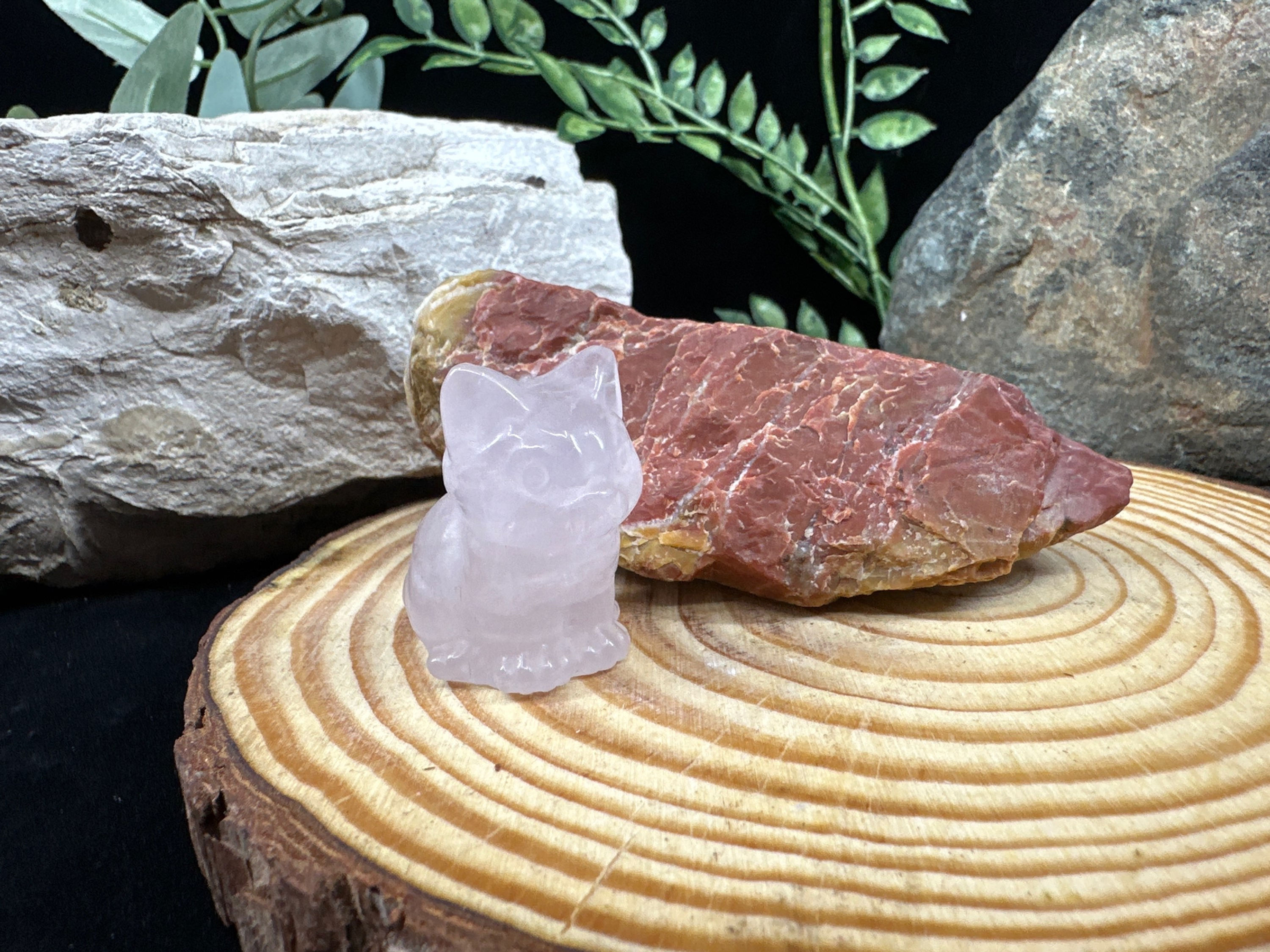 Rose Quartz Cat