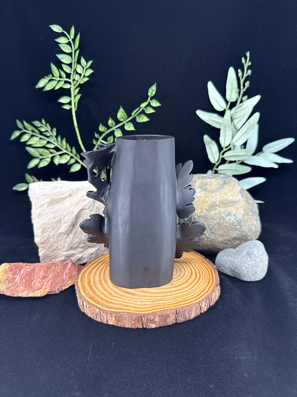 Thumbnail: Chrysanthemum Stone Candle Holder