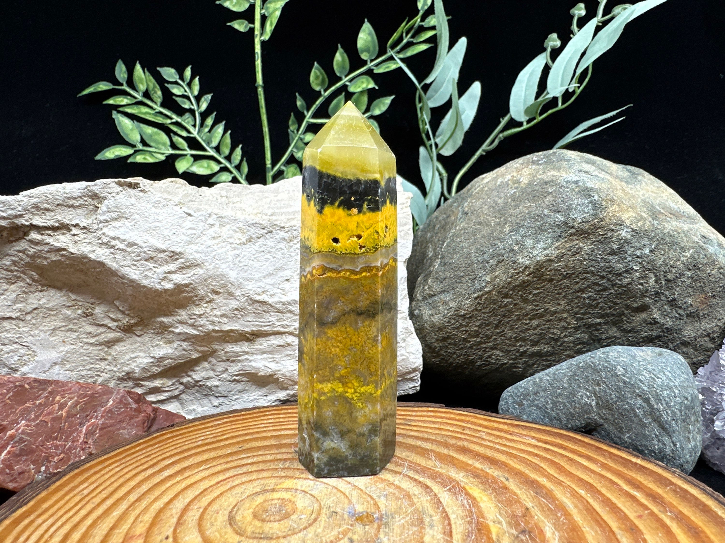 Bumblebee Jasper Tower Point - 1