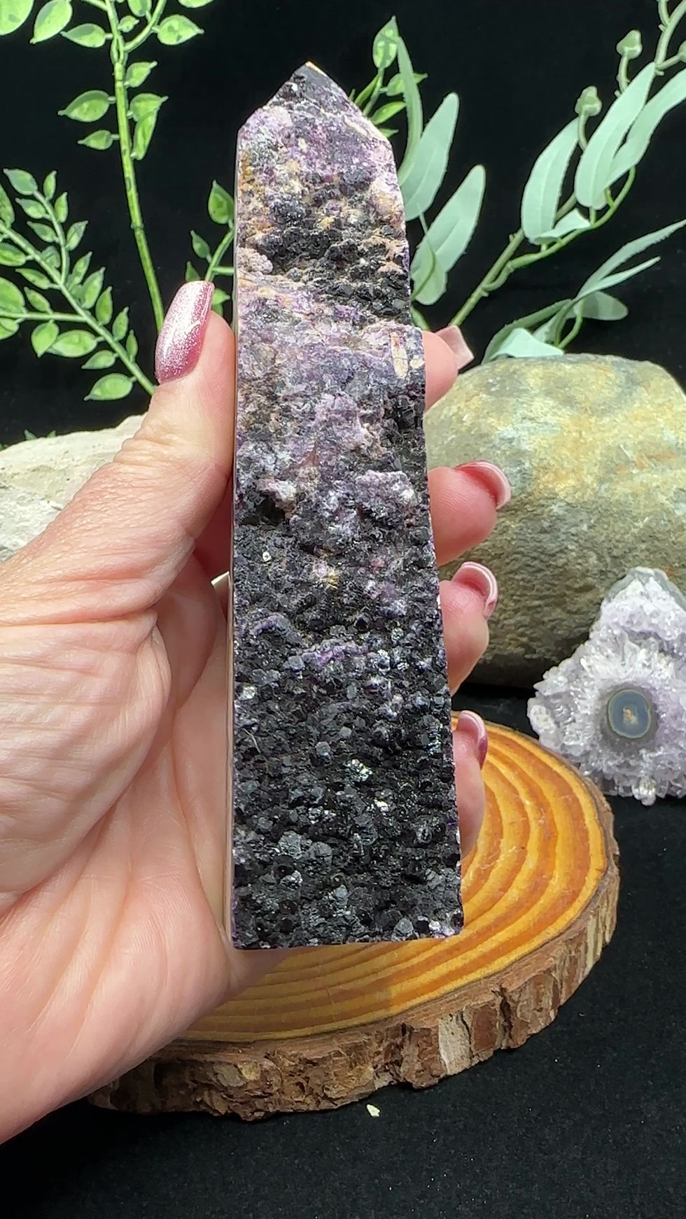Thumbnail: Fluorite Polished/Raw Tower