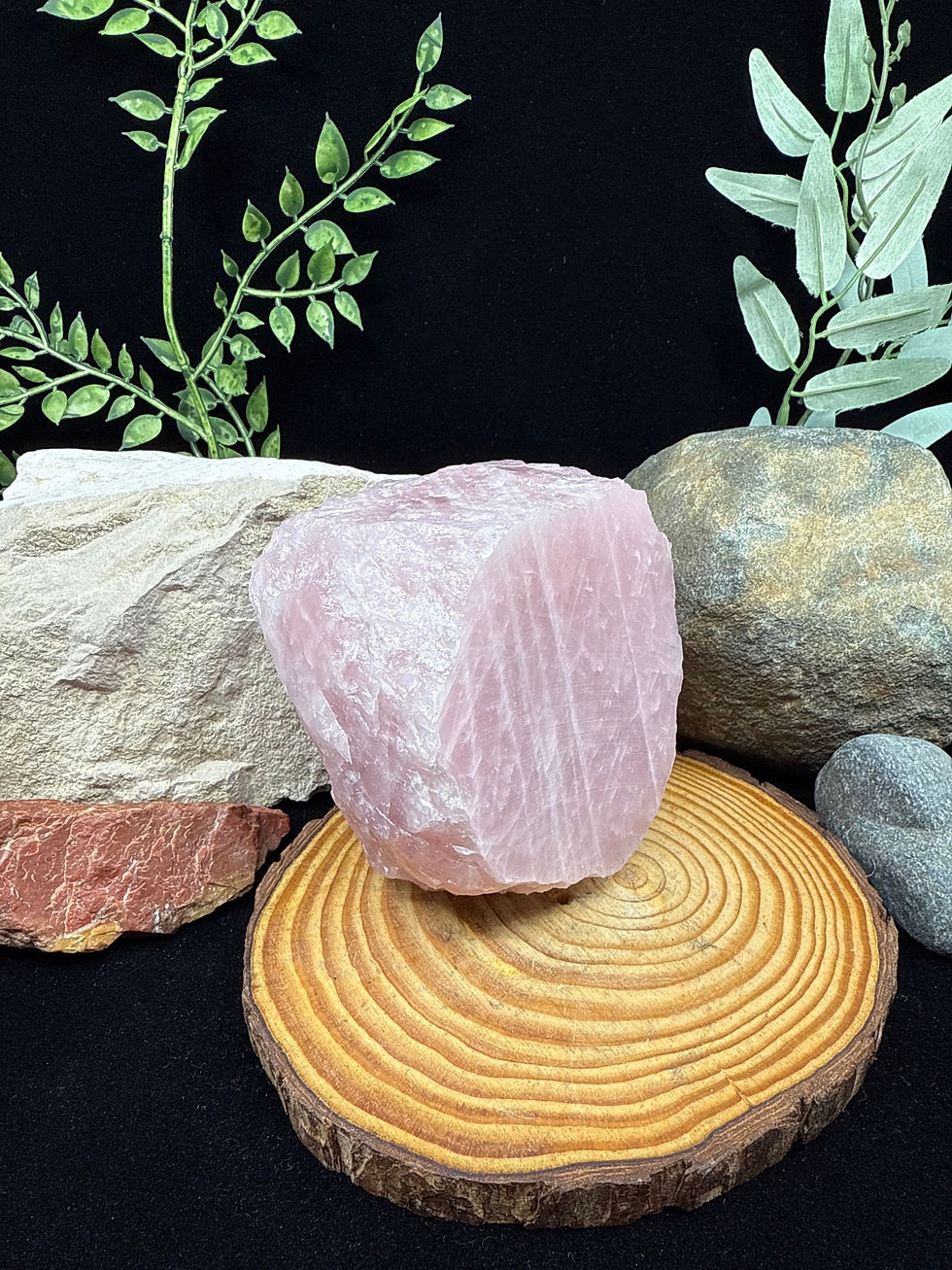 Thumbnail: Rose Quartz Votive Candle Holder