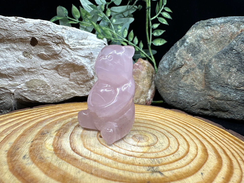 Thumbnail: Rose Quartz Bear