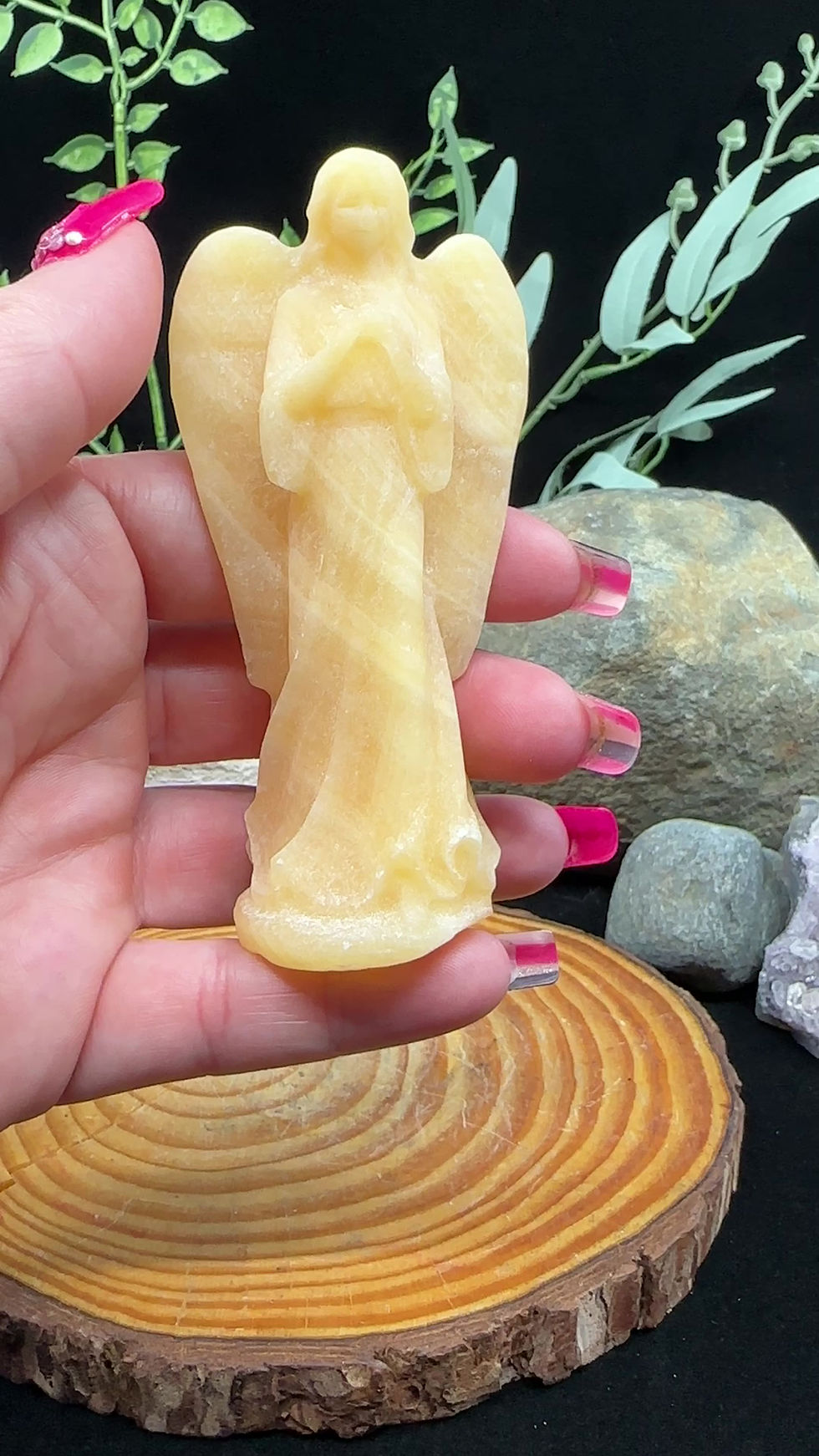 Thumbnail: Orange Calcite Angel
