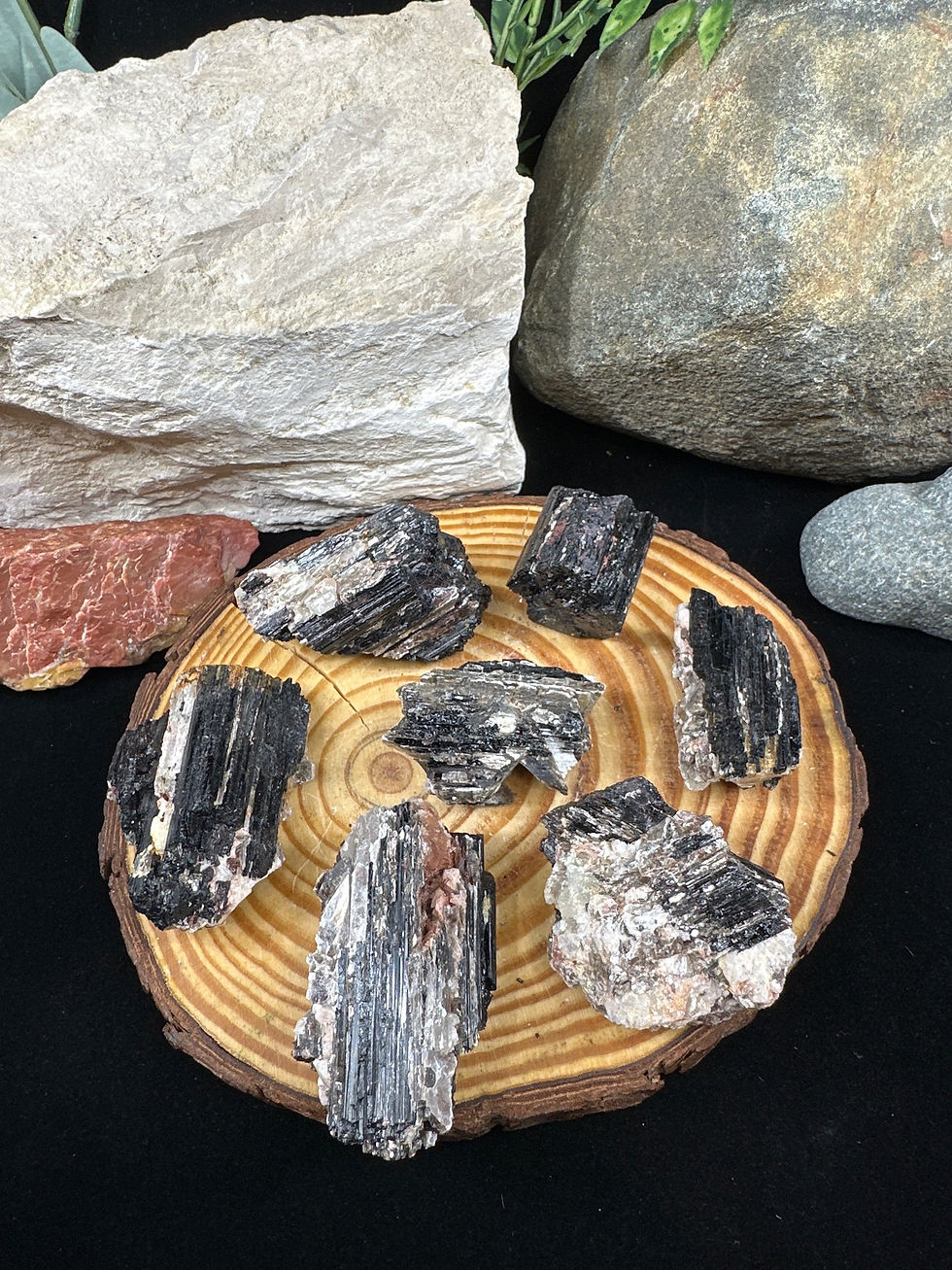 Thumbnail: Natural Black Tourmaline with Mica