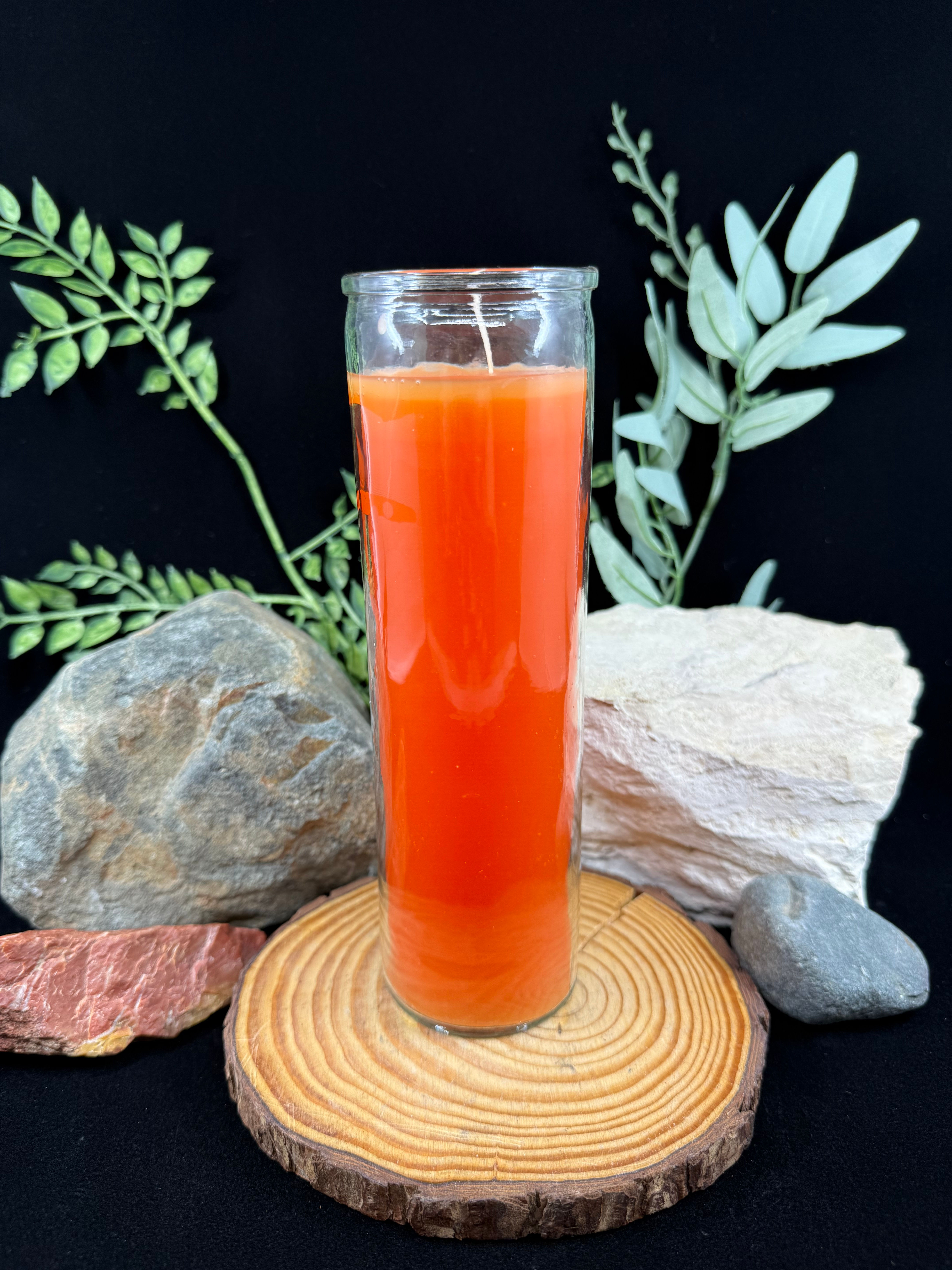 7 Day Prayer Candle - Orange: Courage & Creativity