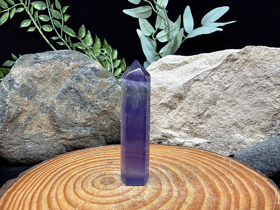 Thumbnail: Purple Fluorite Tower Point - A Grade/3