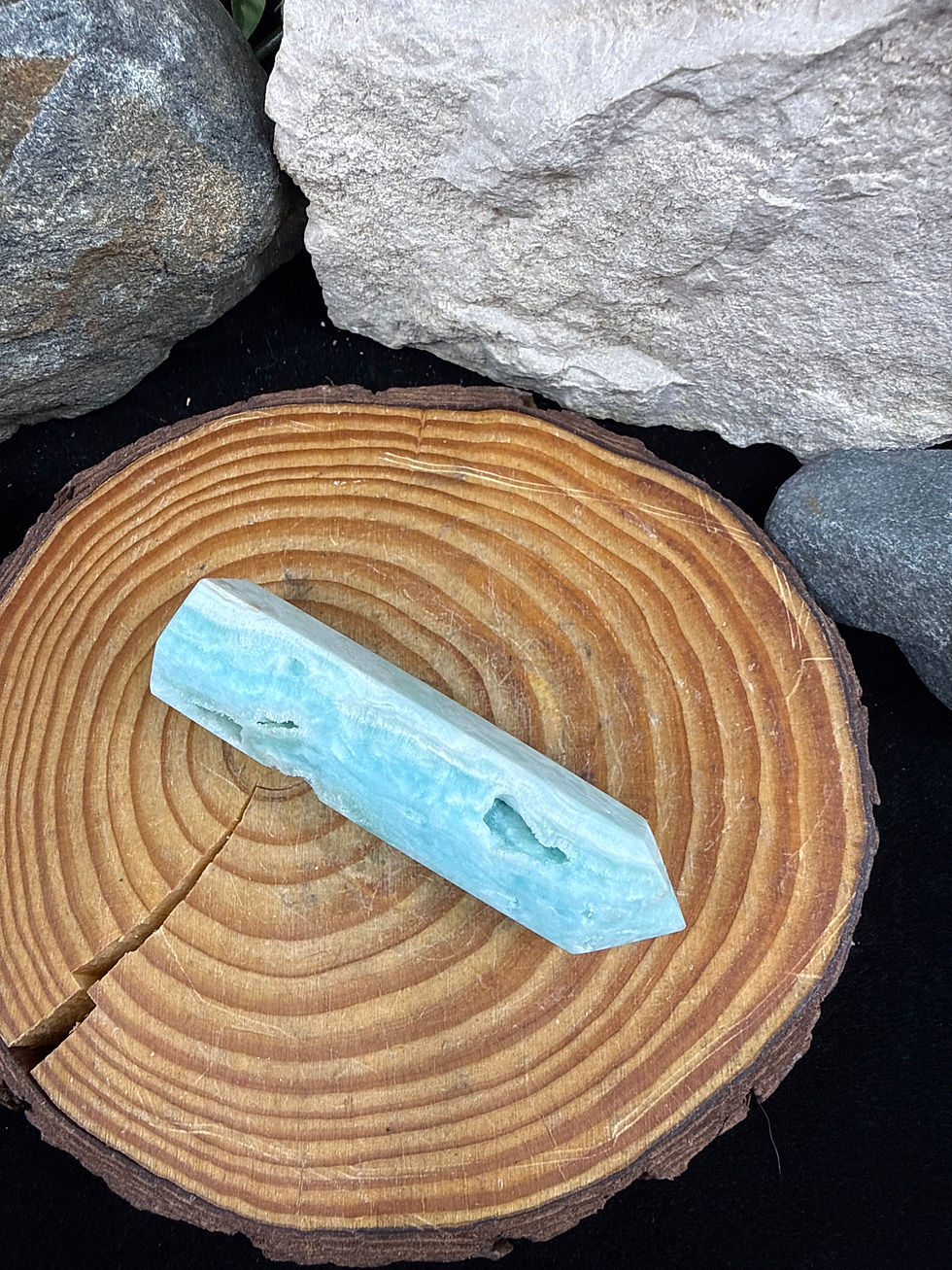 Thumbnail: Hemimorphite Druzy Tower Point - 6