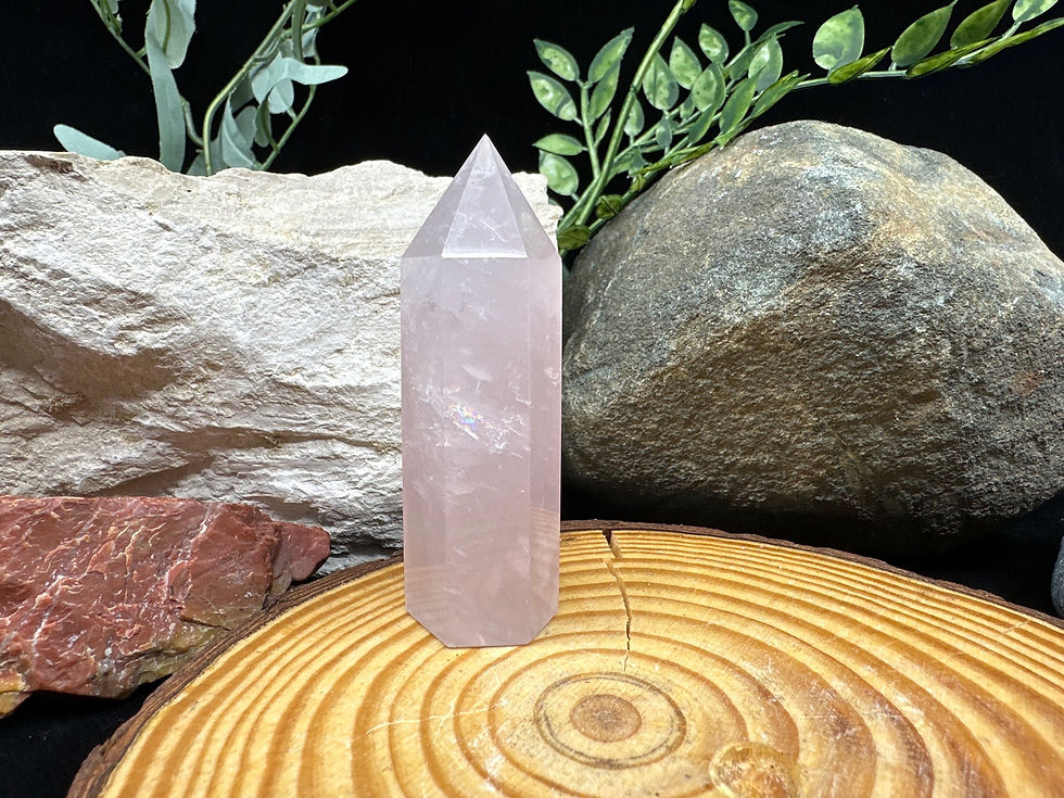 Rose Quartz Tower Point - Small