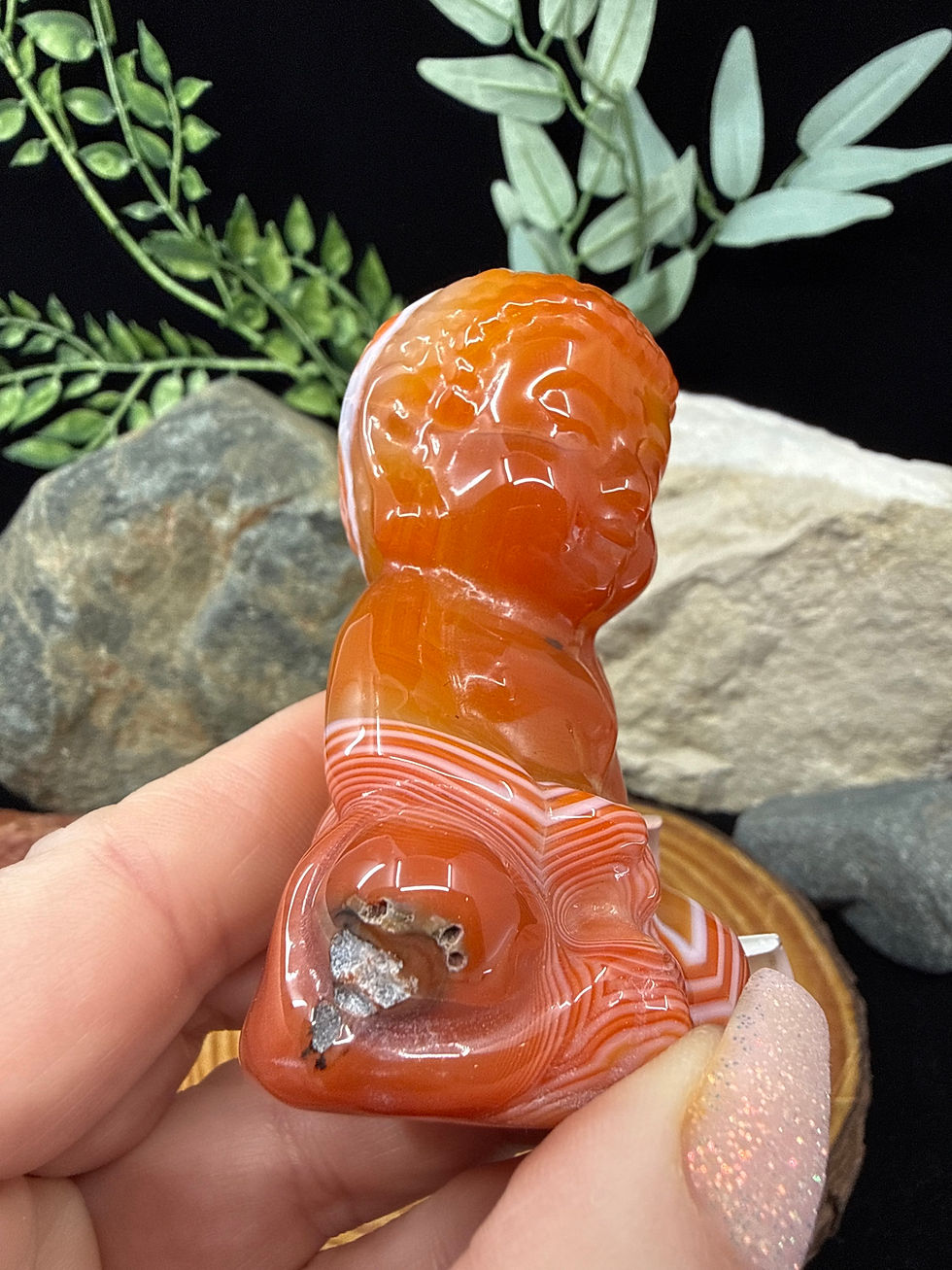 Thumbnail: Carnelian Buddha - 2