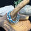 Thumbnail: K2 Blue Azurite Beaded Bracelet - 8mm