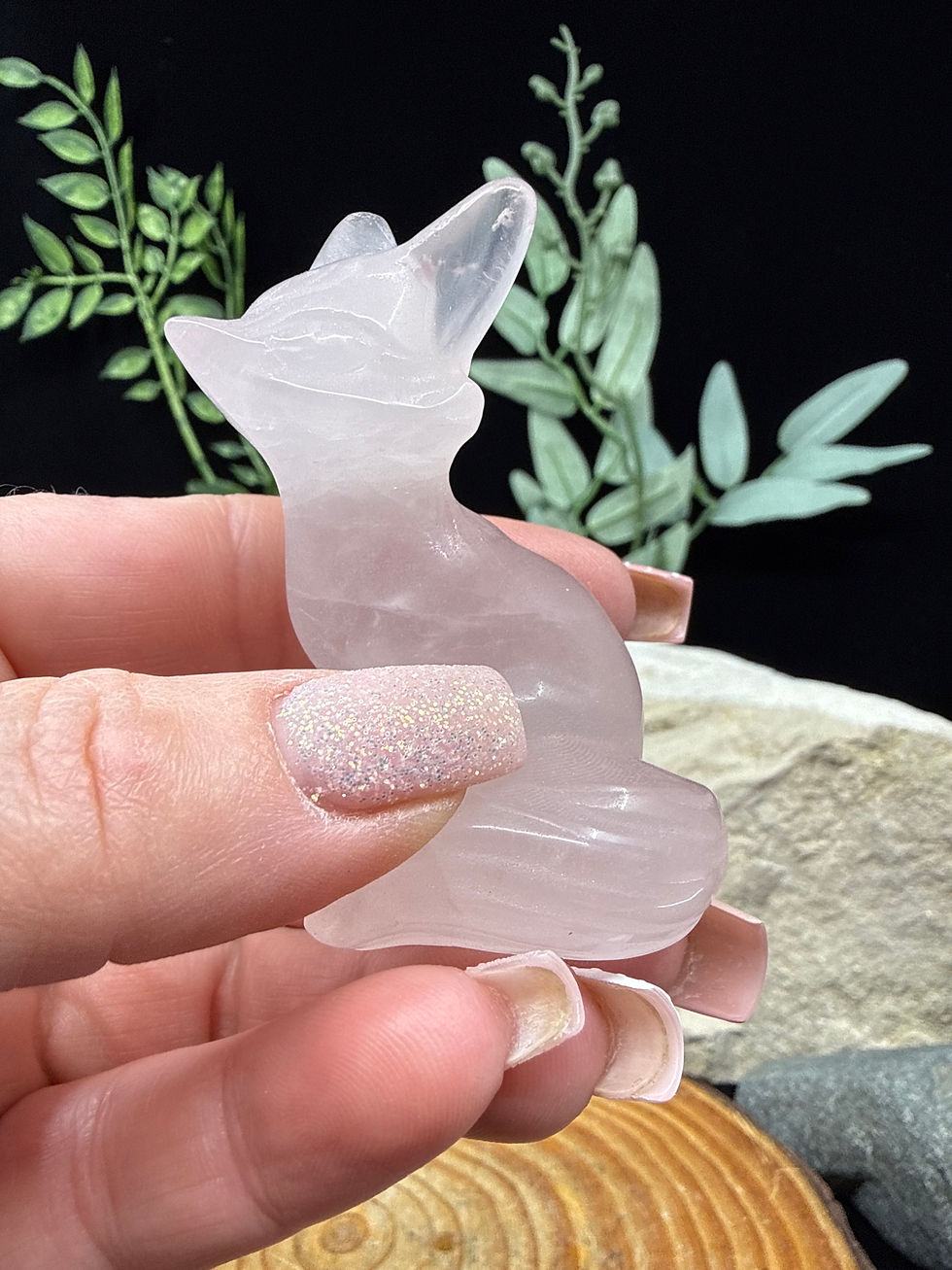 Thumbnail: Rose Quartz Fox