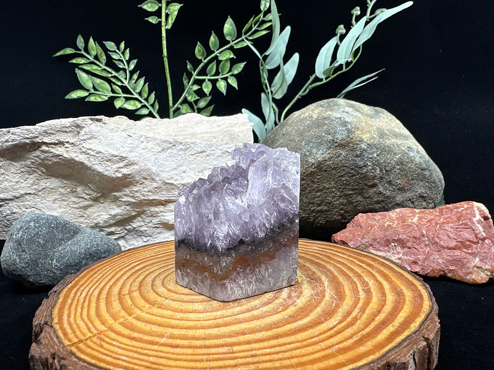Thumbnail: Amethyst Polished Cluster
