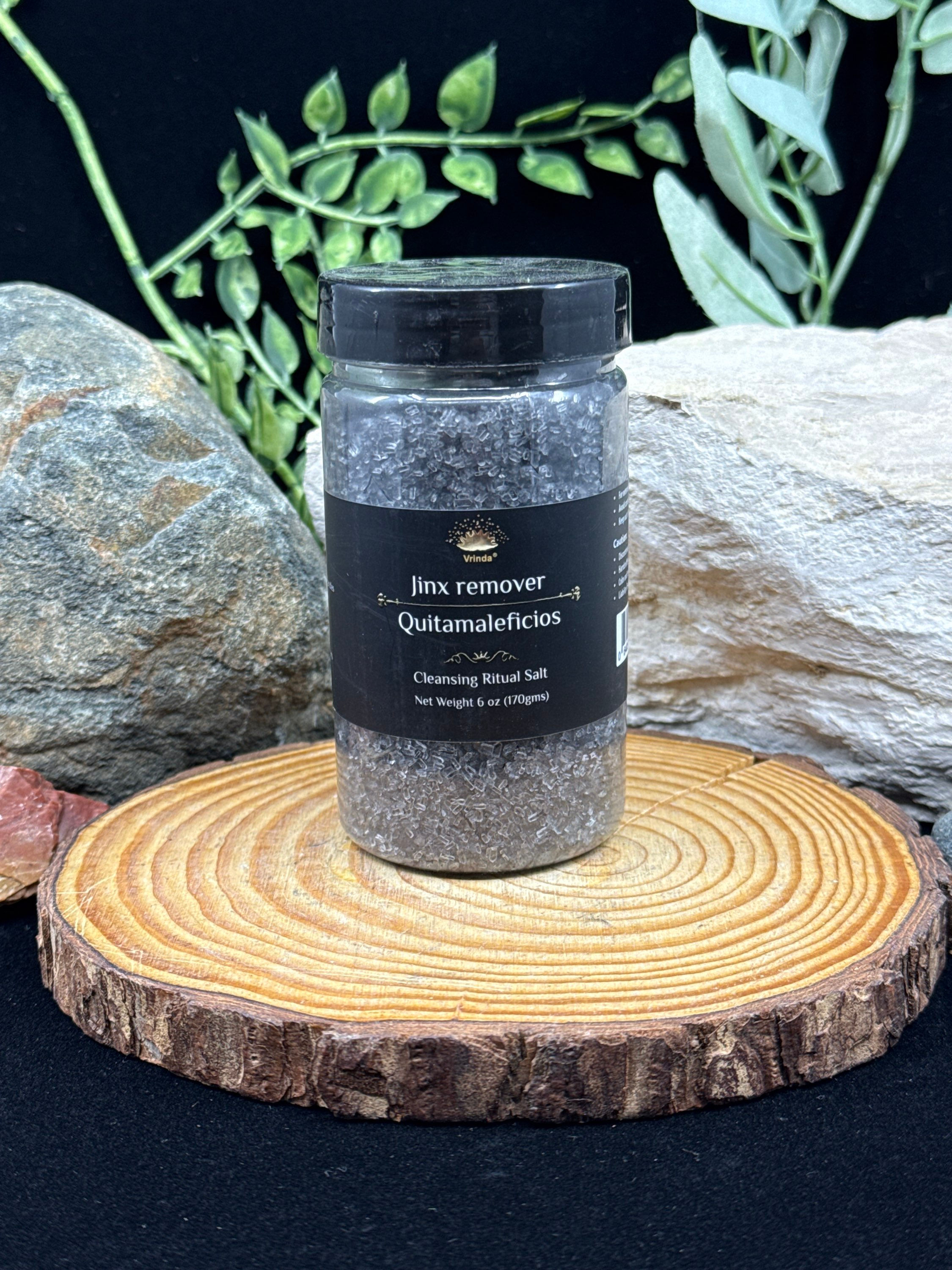 Jinx Remover Ritual Salt with Herbs