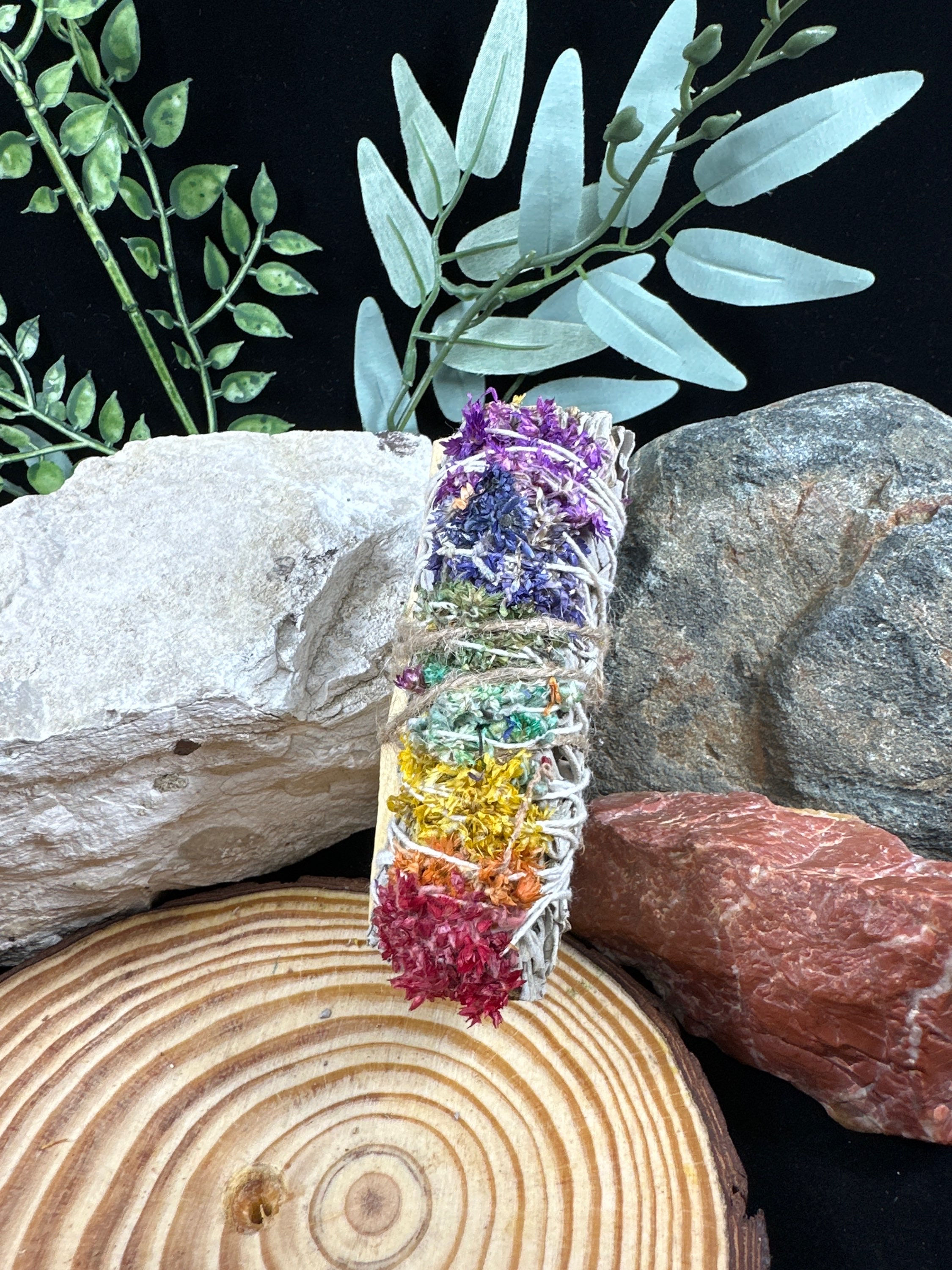 Chakra, Palo Santo Stick and Selenite Sage Bundle