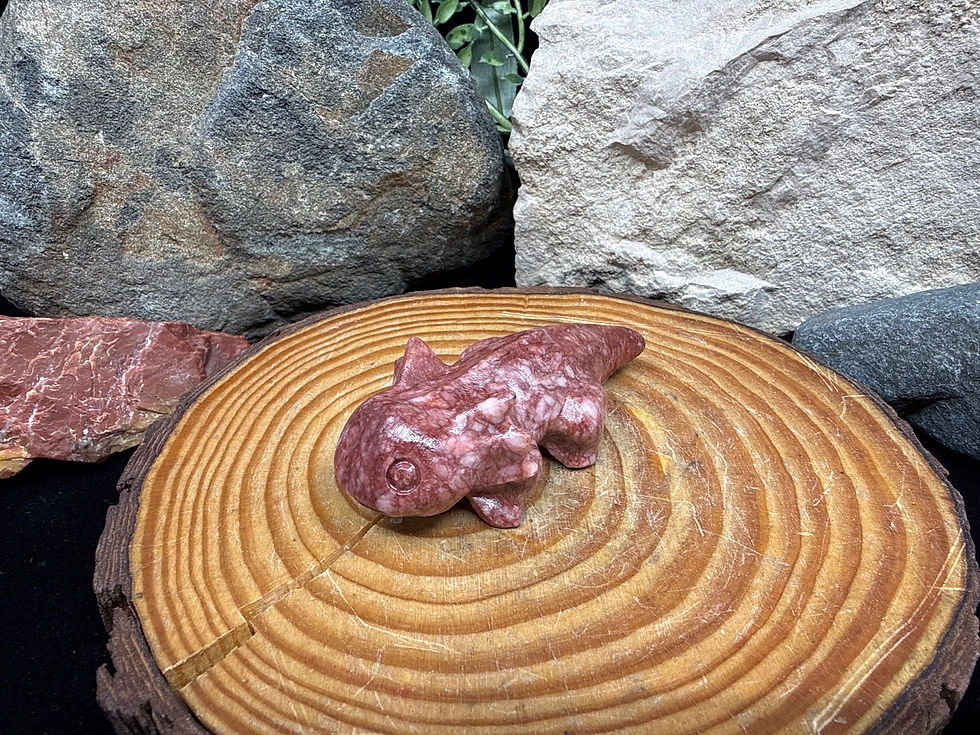 Thumbnail: Red Rose Quartz Salamander