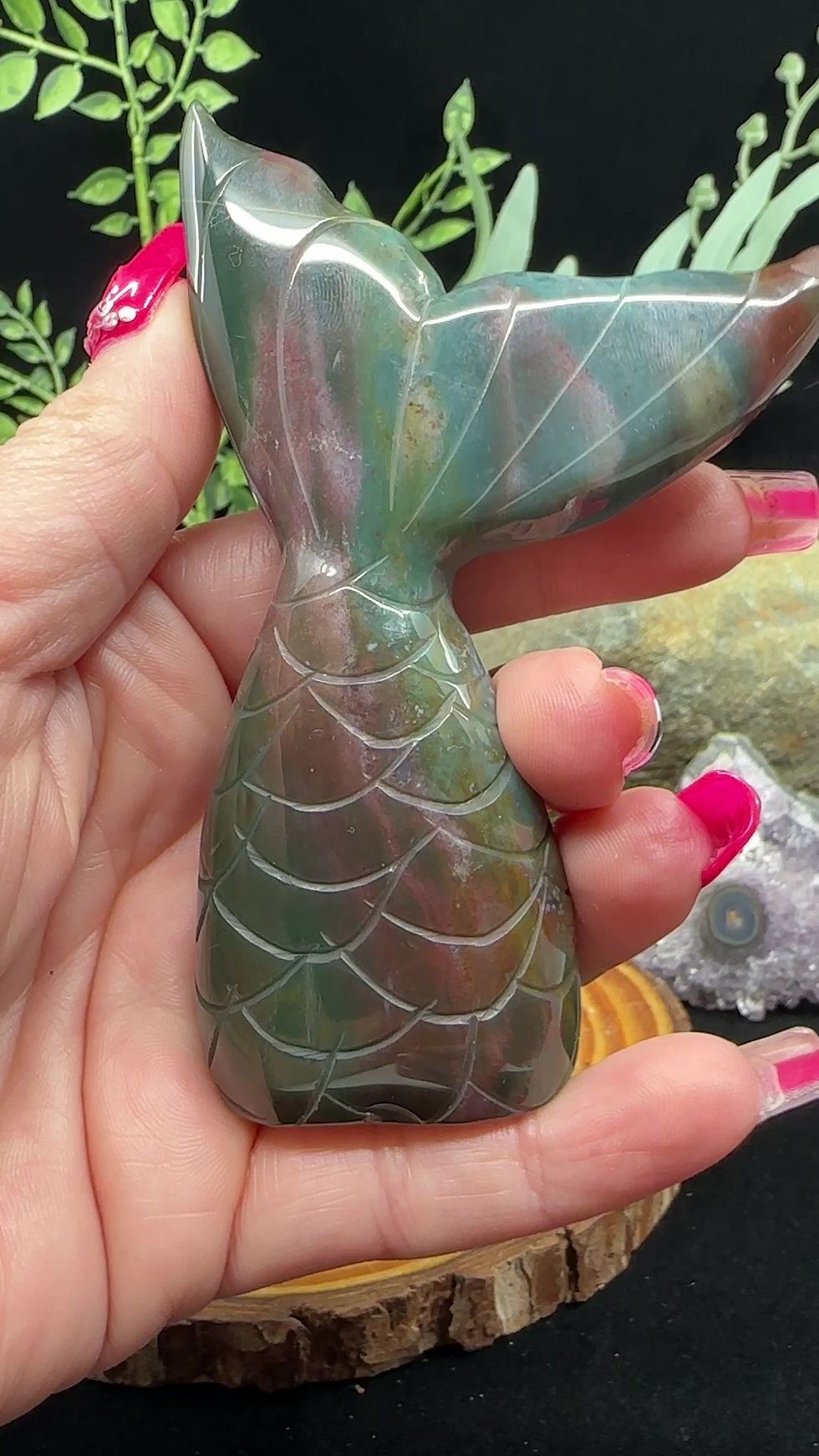 Thumbnail: Ocean Jasper Mermaid Tail