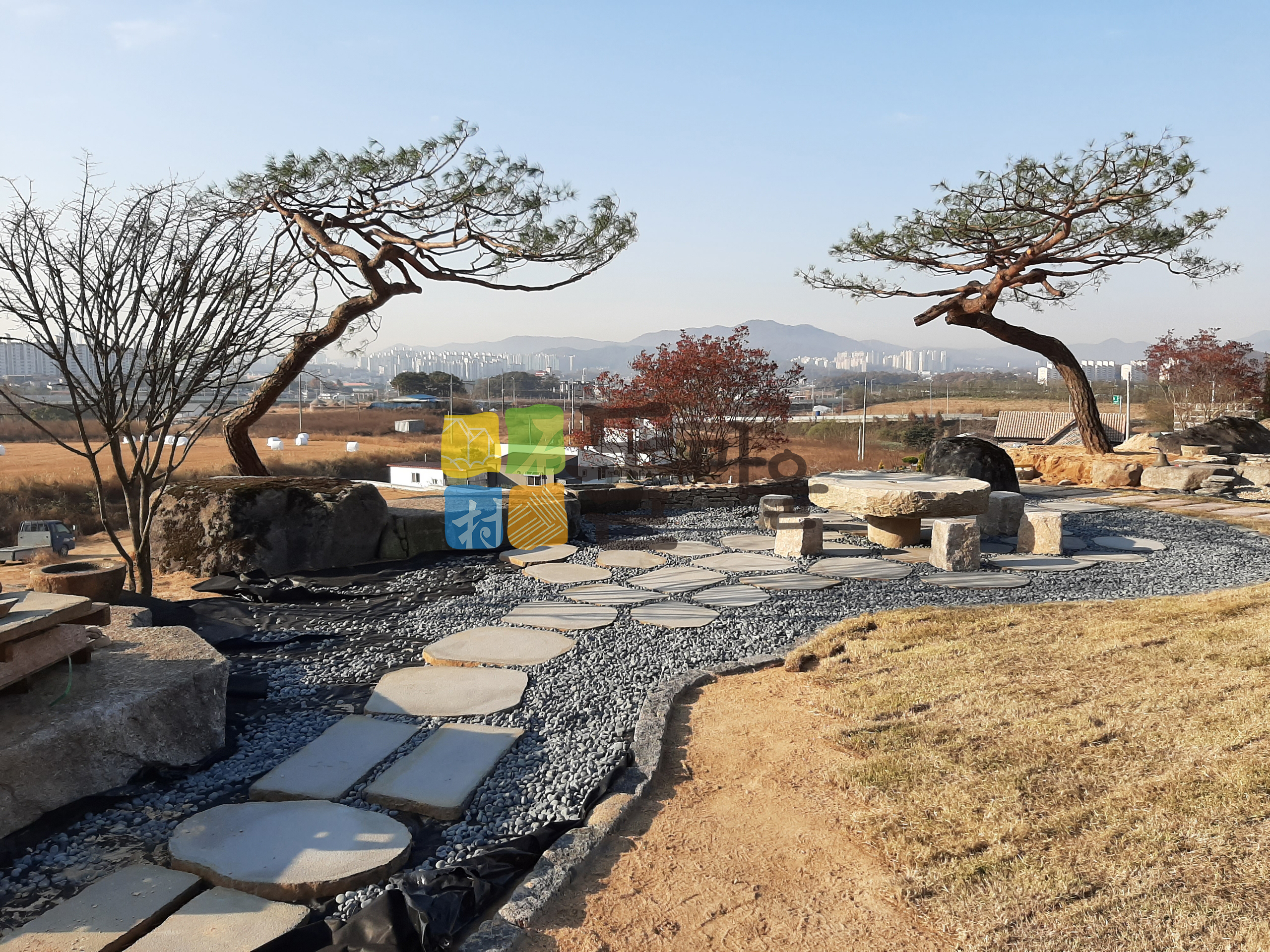 돌마을 주상절리 타원형