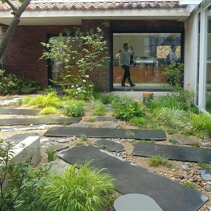 주상절리 테이블 시공
