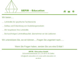 Die erste Homepage wurde erstellt