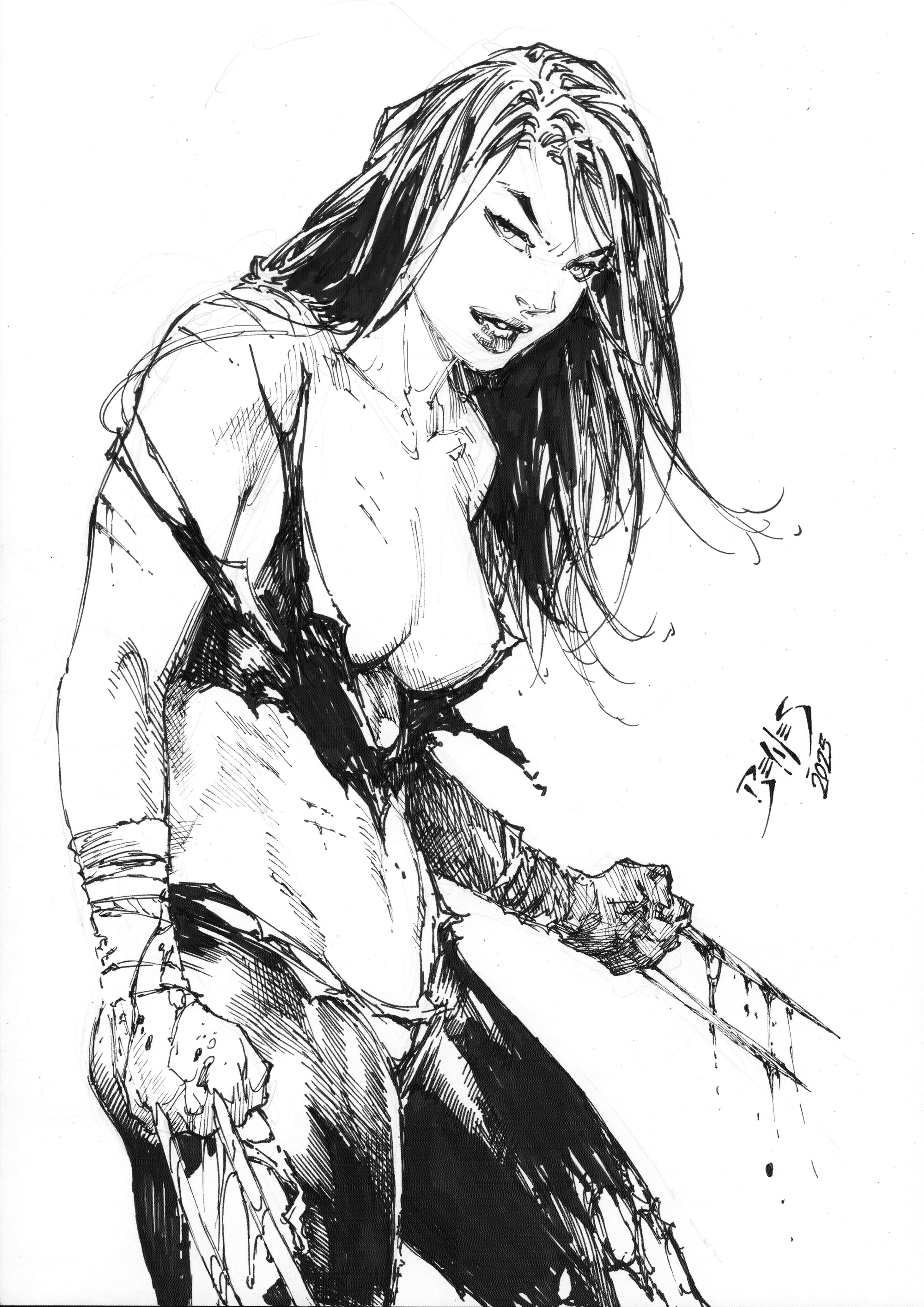 X-23 - 09"x12" INK
