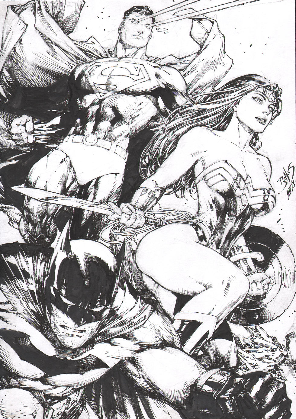 JLA - 9"x12" INK