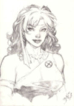 Rogue Savage  - 09"x12" Pencil