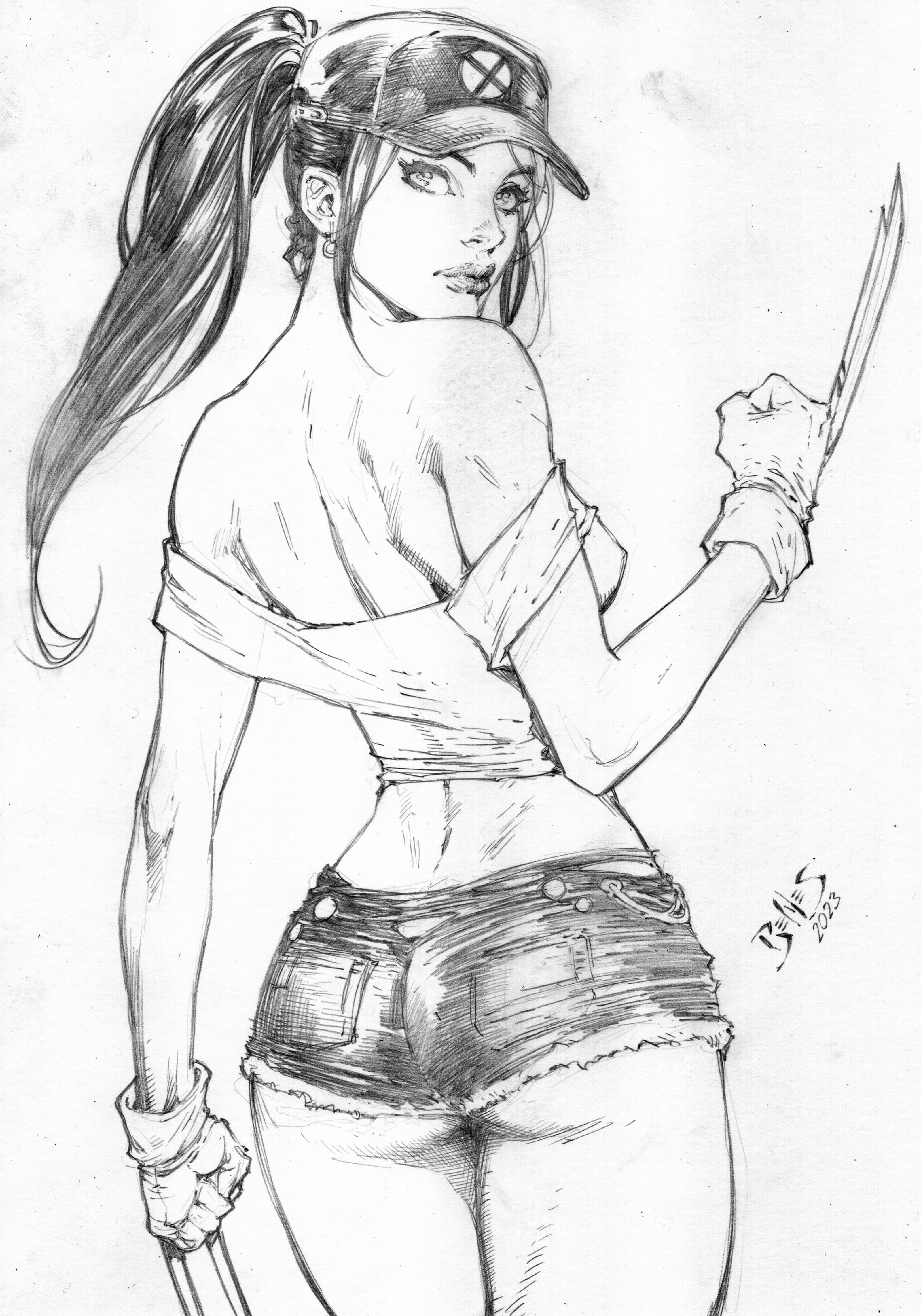 X-23 - 9"x12" Pencil