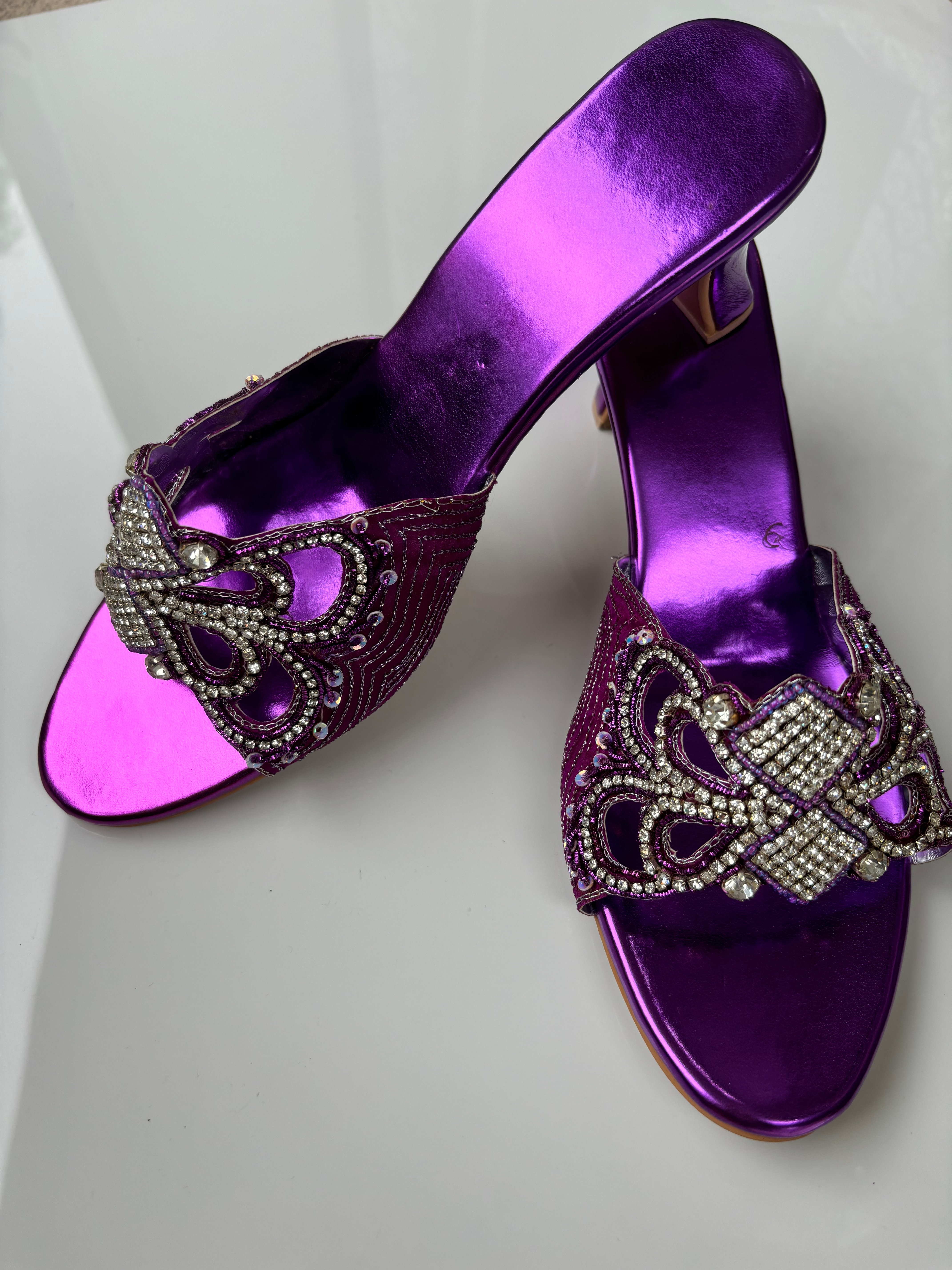 Purple Shoes Design 1