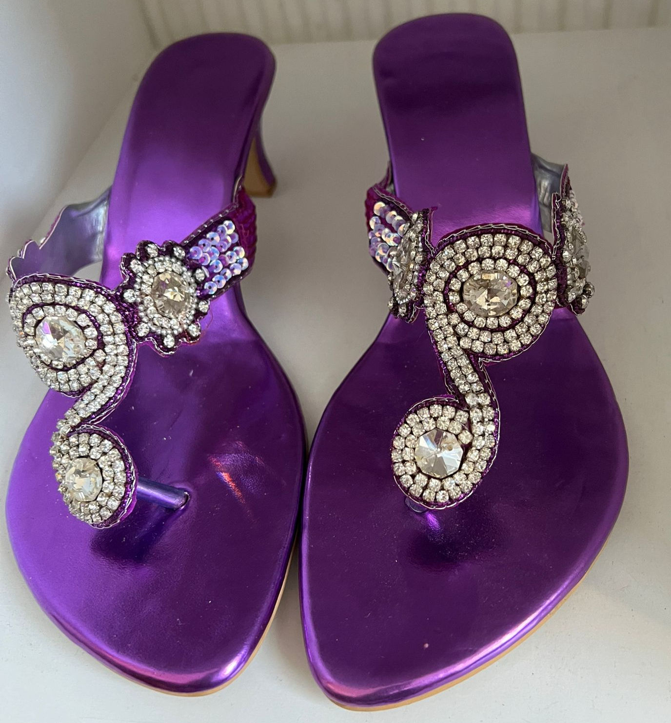 Purple Shoes Design 3