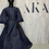 Miniatyrbild: Blue Gracia Funnel & Thread Tassle Sleeves kids Gown