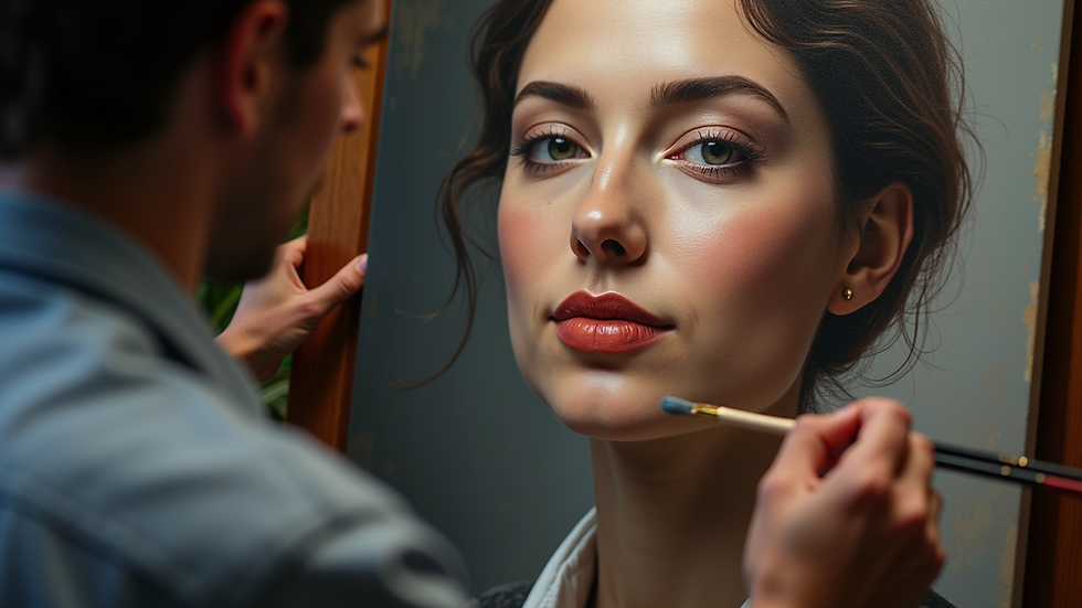 Master Hyperrealism Techniques with Oil Painting Portrait Workshop