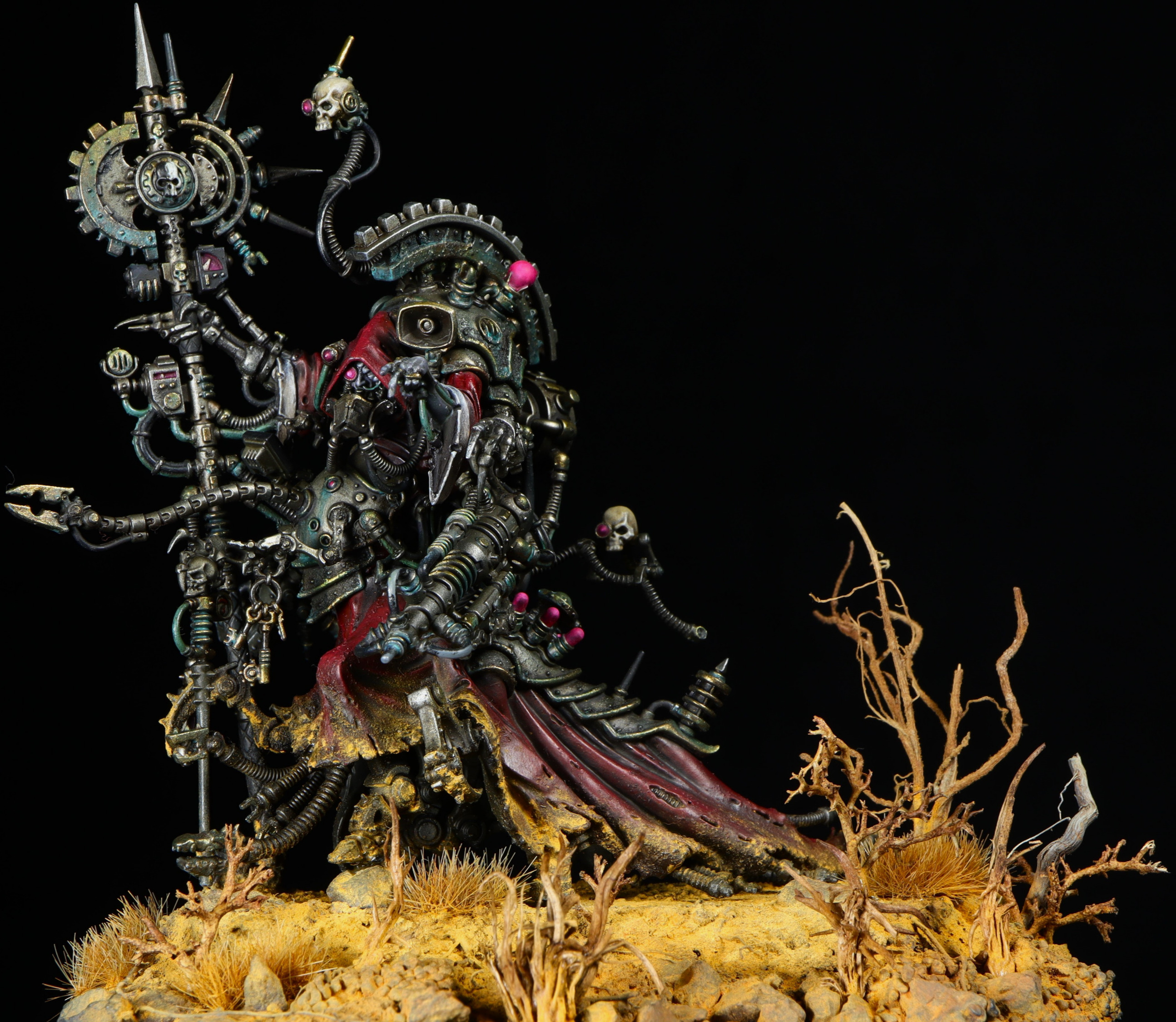 A grimdark rendition of Belisarius Cawl