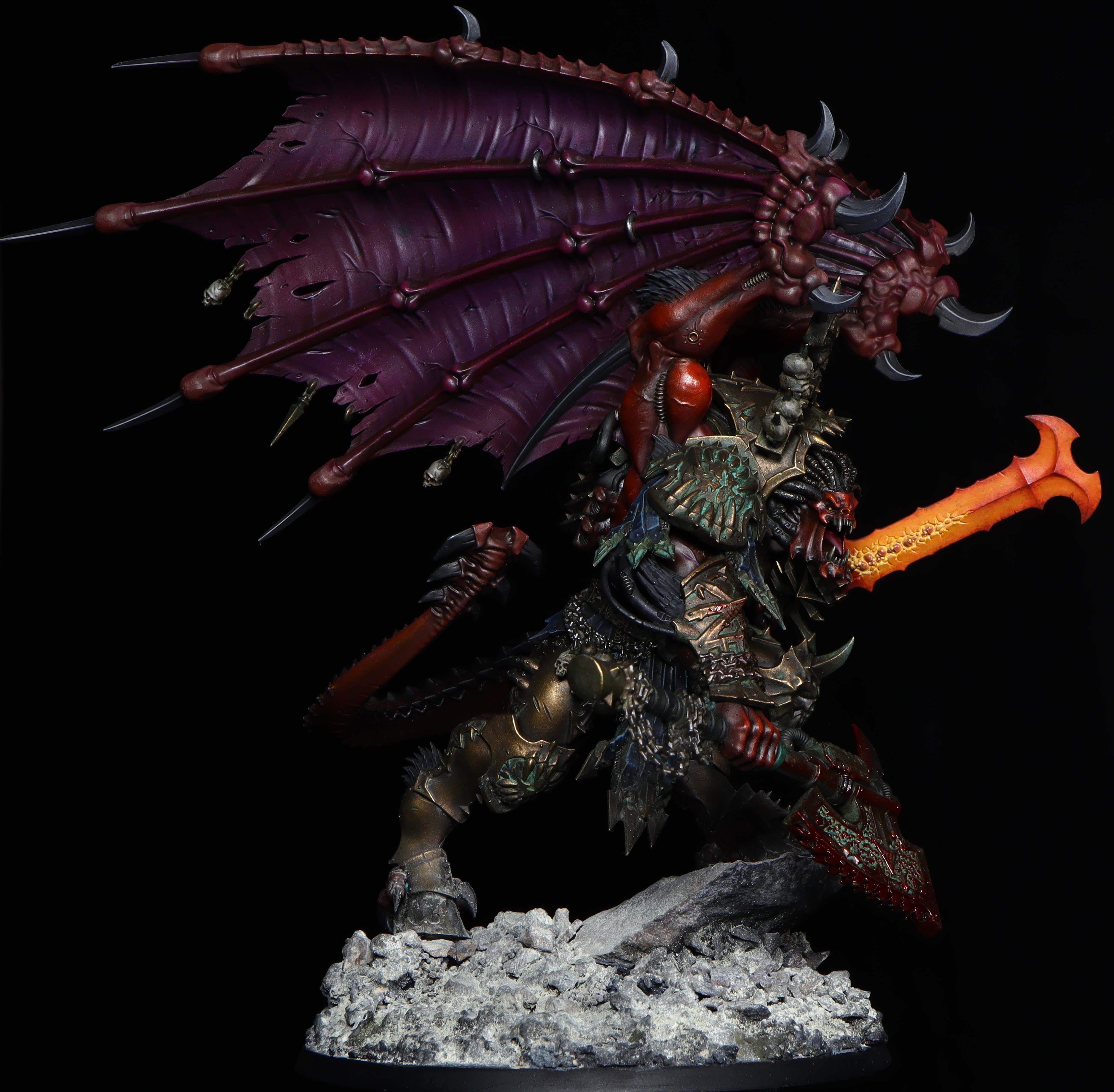 My rendition of Angron, Primarch of the World Eaters