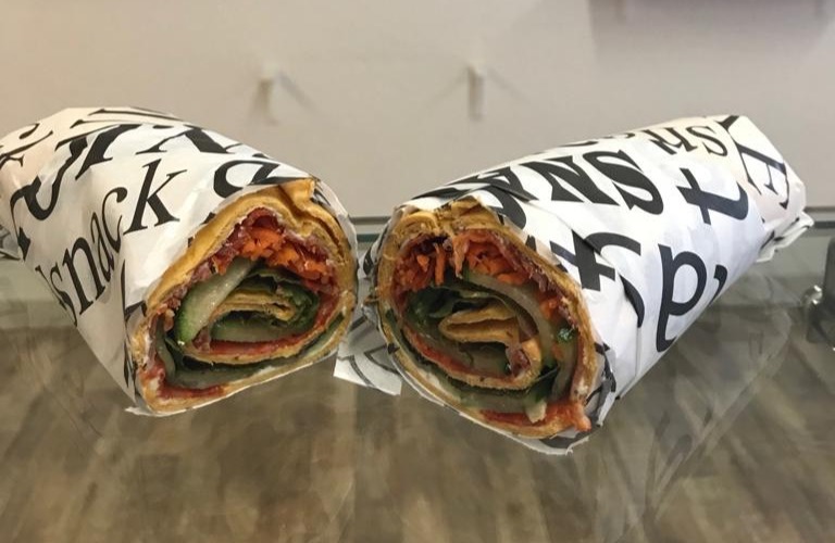 Arranged Food and Objects