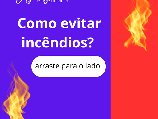 Como evitar incêndios?