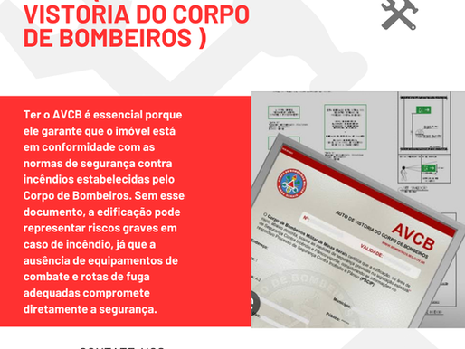 AVCB – Auto de Vistoria do Corpo de Bombeiros