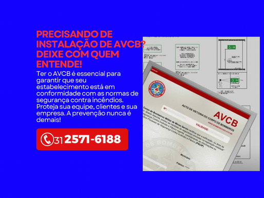 Instalação de AVCB