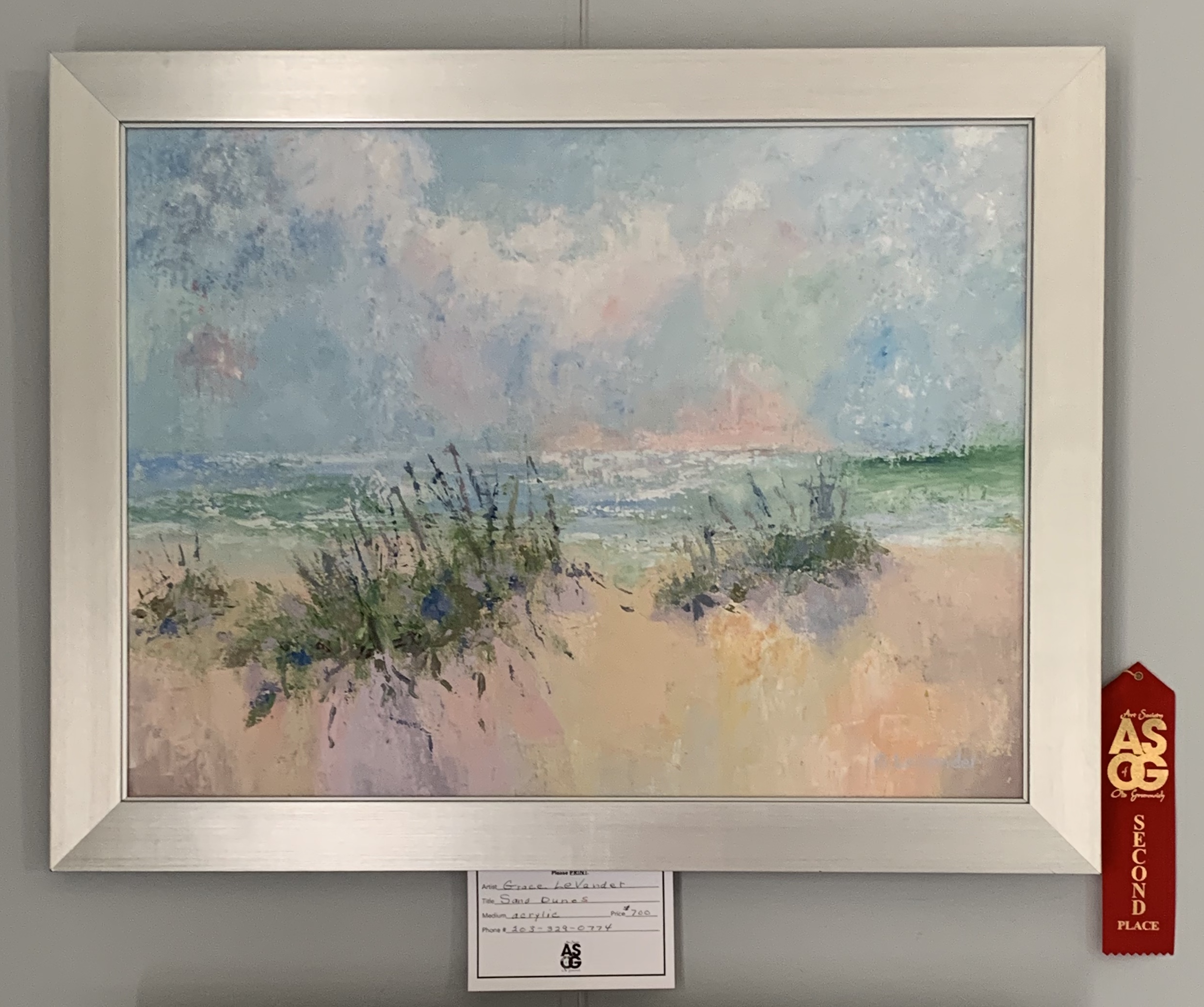 Grace LeVander 2nd Acrylic Sand Dunes